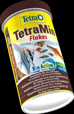 Корм Tetra Min Flakes для акваріумних рибок, 100 г (пластівці) — Фото 1