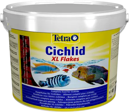 Корм Tetra Cichlid XL Flakes для рибок цихлід, 1,9 кг (пластівці): додаткове фото 2