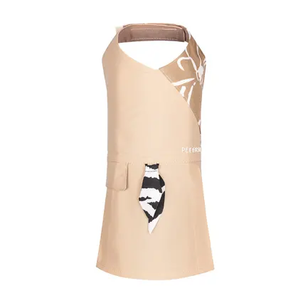 Сарафан Pet Fashion Lily для собак дівчинка бежевий S