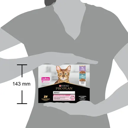 Вологий корм PRO PLAN Delicate Digestion для дорослих котів з чутливим травленням мультипак, шматочки у підливці: з індичкою 5х85г, з океанічною рибою 5х85г: додаткове фото 3