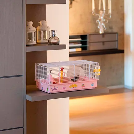 Ferplast CAGE CRICETI 9 PRINCESS WH(x1) Клітка для хом'яків з декором: додаткове фото 3