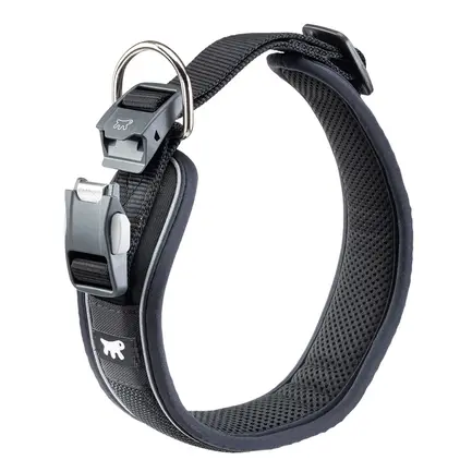 Ferplast GENIUS C25/65 BLACK COLLAR нейлоновий нашийник для тварин чорний: додаткове фото 6