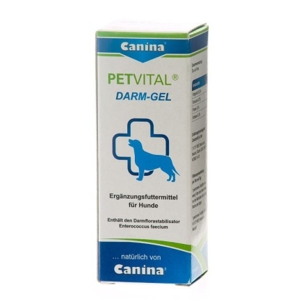 Вітаміни Canina PetVital Darm-Gel для собак, для проблем з травленням, пробіотик, 30 мл