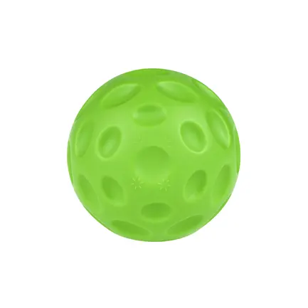 Іграшка для собак Barksi FLOAT плаваюча Звуковий м'яч зелений 7 см M: додаткове фото 2