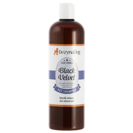 Шампунь Dezynadog Black Velvet Colour Enhance д/посилення кольору чорної і темно-коричневої шерсті відновлює блиск і колір 500мл