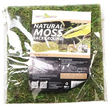 Фон моховий Repti-Zoo Natural Moss Back & Bottom 20x20см 2шт. (NCM2020): додаткове фото 3
