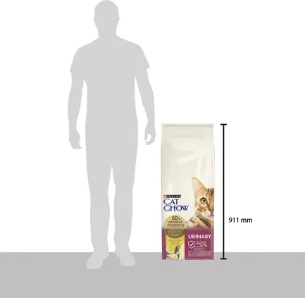 Сухий корм CAT CHOW Urinary для дорослих котів для підтримки здоров'я сечовивідної системи з куркою 15 кг: додаткове фото 5