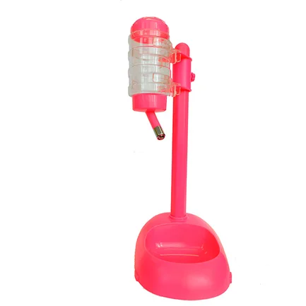 Миска PetWorx Pet Feeder пластикова, з поїлки, для котів і собак, 500 мл + 300 мл