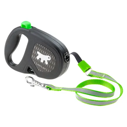 Ferplast FLIPPY ONE REFLEX CORD L VERDE Рулетка-Повідець зі шнуром