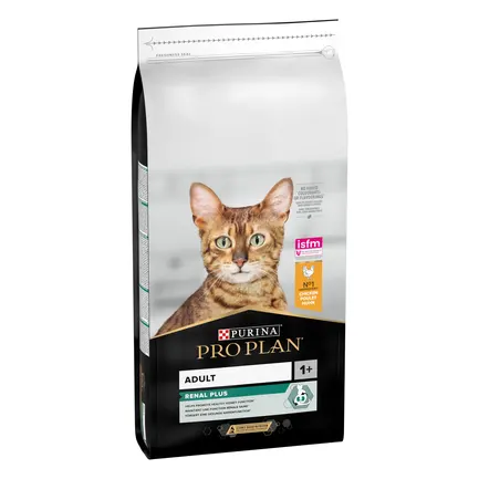 Сухий корм PRO PLAN Adult 1+ Renal Plus для дорослих котів з куркою 14 кг: додаткове фото 2