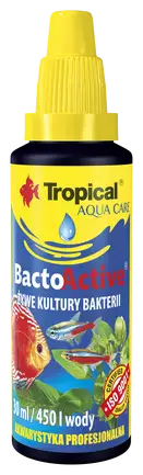 Препарат Tropical Bacto Active для запуску акваріума та підготовки біологічного середовища, 30 мл