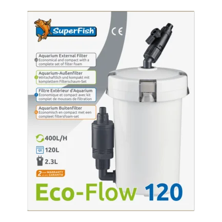 Зовнішній фільтр SUPERFISH ECO FLOW 120 (A7031275): додаткове фото 3