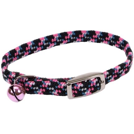 Coastal Li`l Pals Reflective Kitten Collar КОСТАЛ ЛІТТЛ ПЕЛС КІТТЕН світловідбивний нашийник для кошенят, 0.9х20см Неоново-рожевий