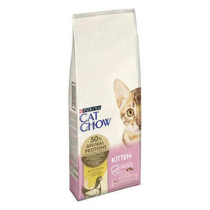 Сухий корм CAT CHOW Kitten для кошенят з куркою 15 кг: додаткове фото 2
