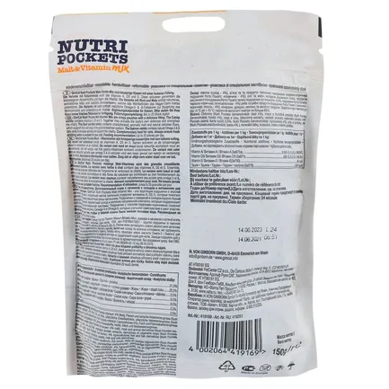 Вітамінні ласощі GimCat Nutri Pockets для котів, мультивітамін мікс, 150 г: додаткове фото 3