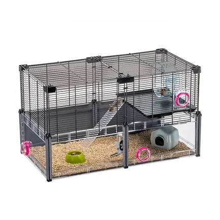 Ferplast CAGE MULTIPLA HAMSTER BLACK