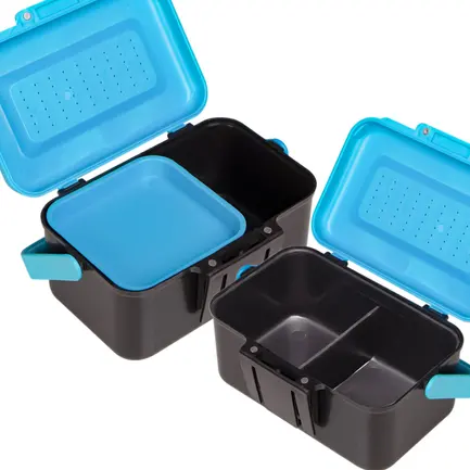 Подвійний контейнер для живого корму Terrario Live Food Box 13x9x7см: додаткове фото 6