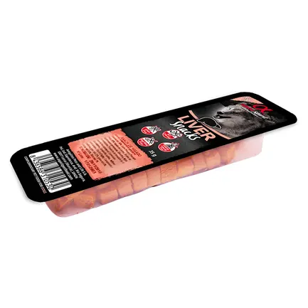 AS DOG Snacks Liver (н/в ласощі з печінки, кубики) 35г.
