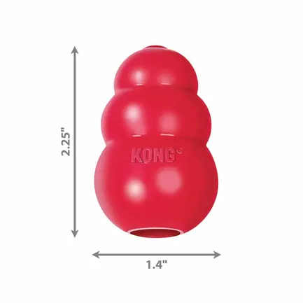 Іграшка KONG Classic груша-годівниця для собак мініатюрних порід, XS: додаткове фото 3