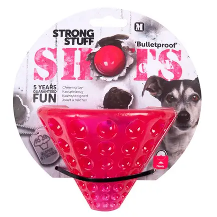 Flamingo Shots Cone ФЛАМІНГО ШОТС КОНУС суперміцна іграшка для собак 14х11 см