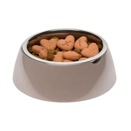 Ferplast JOLIE M DOVE GREY BOWL Годівниця, пластик, метал: додаткове фото 8