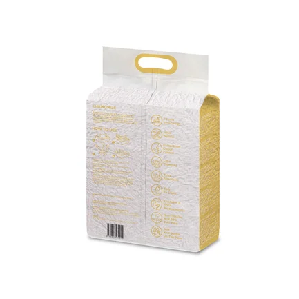 VELVET PAW TOFU Наповнювач туалетів для кошенят з екстрактом ромашки, 6 л/2,6 кг: додаткове фото 2