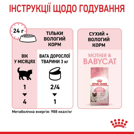 Вологий корм Royal Canin BABYCAT INSTINCTIVE Cans для котів всіх порід 195 г: додаткове фото 6