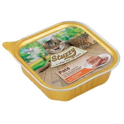 Stuzzy Cat Turkey ШТУЗІ ІНДИЧКА корм для котів, паштет, 100г 0,1 кг