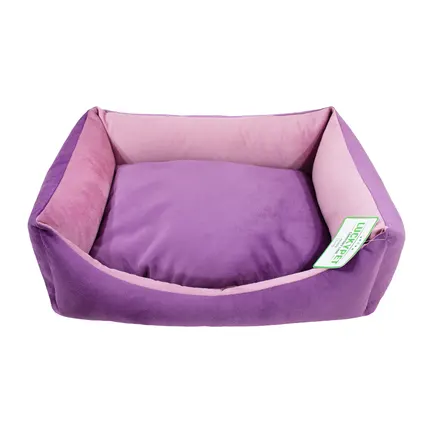 Лежак Ліра-new №1 бузковий+рожевий Luсky Pet, 40х50х16: додаткове фото 2