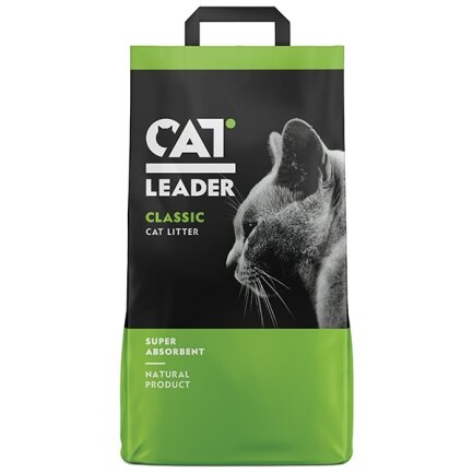 Cat Leader Classic КЕТ ЛІДЕР КЛАСІК суперпоглинальний наповнювач у котячий туалет 5 кг