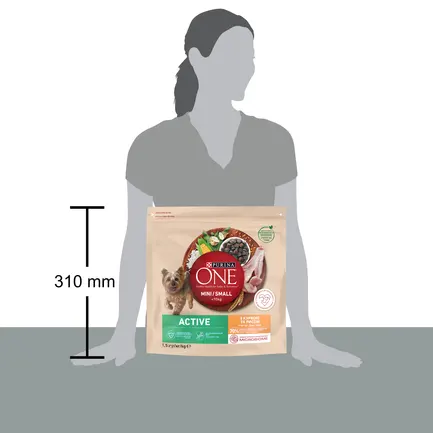 Сухий корм PURINA ONE Mini/Small Active для дорослих собак дрібних порід з підвищеною активністю з куркою та рисом 1,5 кг: додаткове фото 4