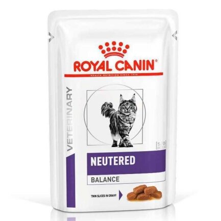 Дієтичний вологий корм Royal Canin NEUTERED BALANCE CAT (шматочки у соусі) для котів 85 г