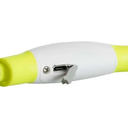 Trixie Flash USB Нашийник, що світиться, L-XL 65 см/8 мм/ зелений (TX-12661): додаткове фото 2