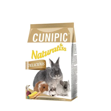 Снеки Cunipic Naturaliss Delicious для кроликів, морських свинок, хом'яків і шиншил, 60 г