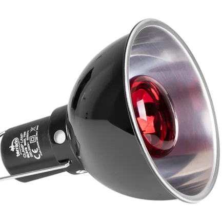 Світильник глибокий рефлекторний Terrario Biosphere Light 75W для локального обігріву тераріумів з керамічним патроном E27: додаткове фото 3
