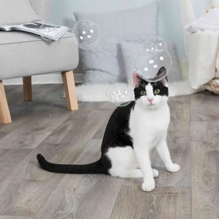 Мильні бульбашки Trixie для котів, з котячою м'ятою 120 мл: додаткове фото 2