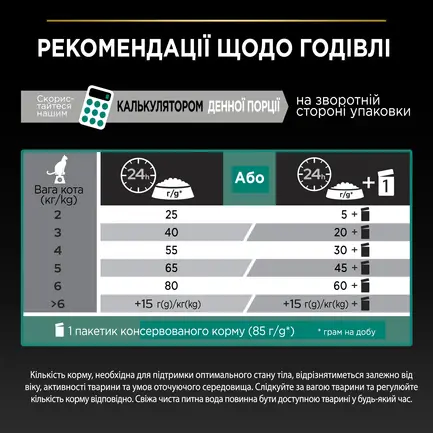 Сухий корм PRO PLAN Sterilised Adult 1+ Renal Plus для дорослих котів після стерилізації з індичкою 1,5 кг: додаткове фото 7