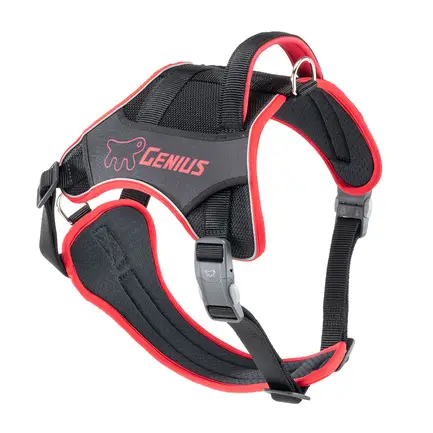 Ferplast GENIUS LARGE RED HARNESS нейлонова шлея для тварин червона: додаткове фото 4