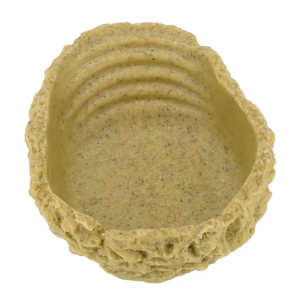 Поїлка та миска для купання Hobby Drinking Bowl M ochre 150мл. 14x11x5см (36277): додаткове фото 5