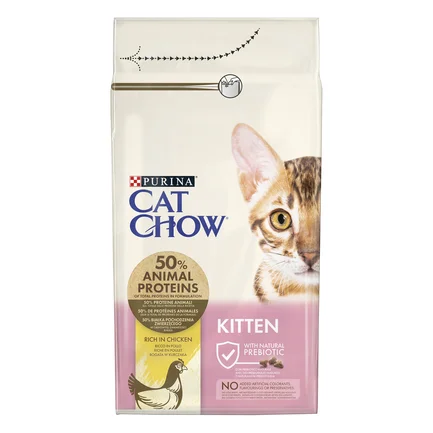 Сухий корм CAT CHOW Kitten для кошенят з куркою 1,5 кг: додаткове фото 2