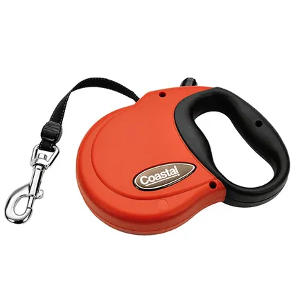 Coastal Power Walker Retractable Leash КОСТАЛ рулетка-повідець для собак, стрічка 4.8м 50 кг