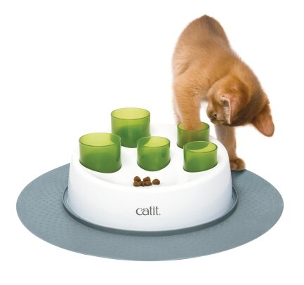 Інтерактивна іграшка-годівниця Catit Senses Digger 2.0 для котів (пластик) — Фото 1