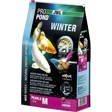 JBL (ДжБЛ) ProPond Winter корм для коропів Кої зимовий М, 1.8кг.