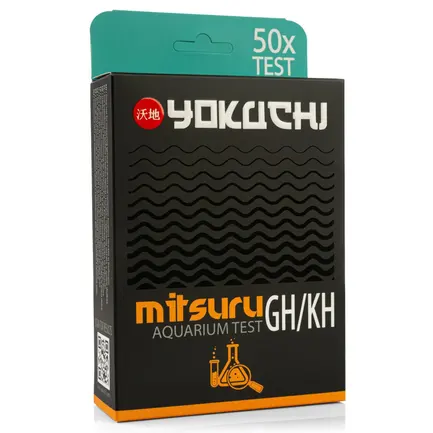 Тест жорсткості води GH, KH Yokuchi Mitsuru Aquarium Test GH/KH 50 тестів: додаткове фото 3