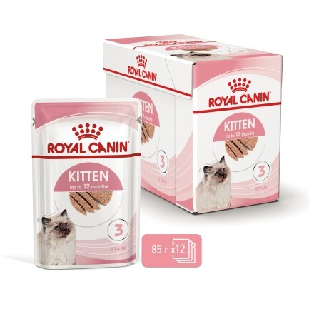 Вологий корм Royal Canin KITTEN LOAF для кошенят всіх порід 85 г