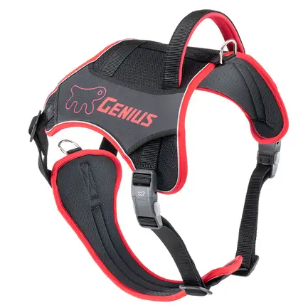 Ferplast GENIUS EX LARGE RED HARNESS нейлонова шлея для тварин червона: додаткове фото 5