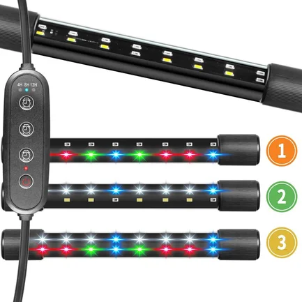 Світильник Kruger Meier LAFLORA S-Line 30 22см 3W LED для акваріума з таймером: додаткове фото 3