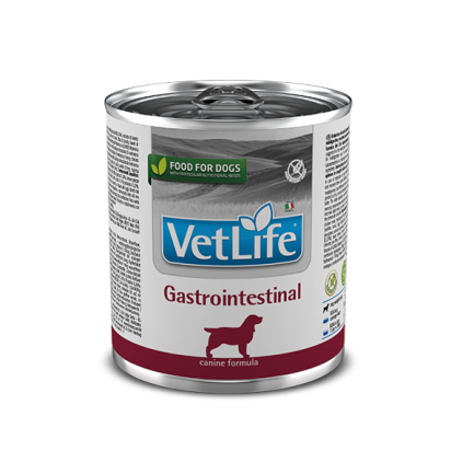 Вологий корм Farmina Vet Life Gastrointestinal для собак, при захворюванні ШКТ, 300 г