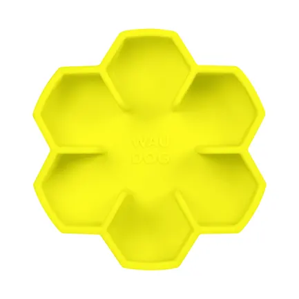 Миска для повільного харчування WAUDOG Silicone, 750 мл, жовтий: додаткове фото 3