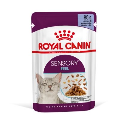 Вологий корм Royal Canin SENSORY FEEL JELLY для котів всіх порід 85 г